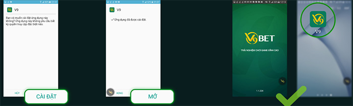 Tải ứng dụng V9bet mobile Android